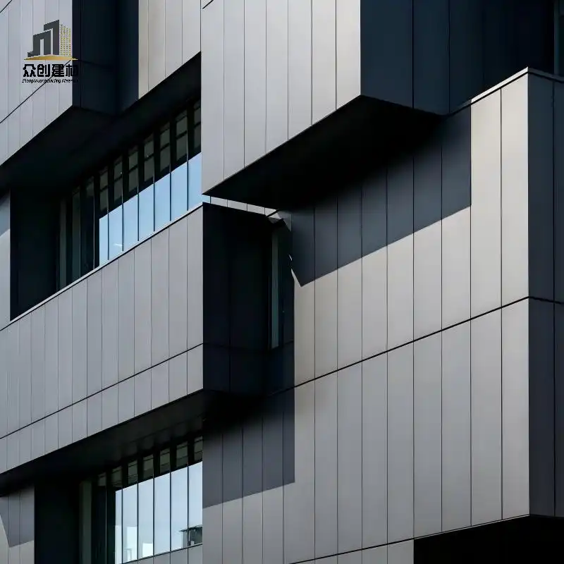 Commercial Office Building Aluminum Facade Panels
